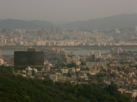 Seoul from above